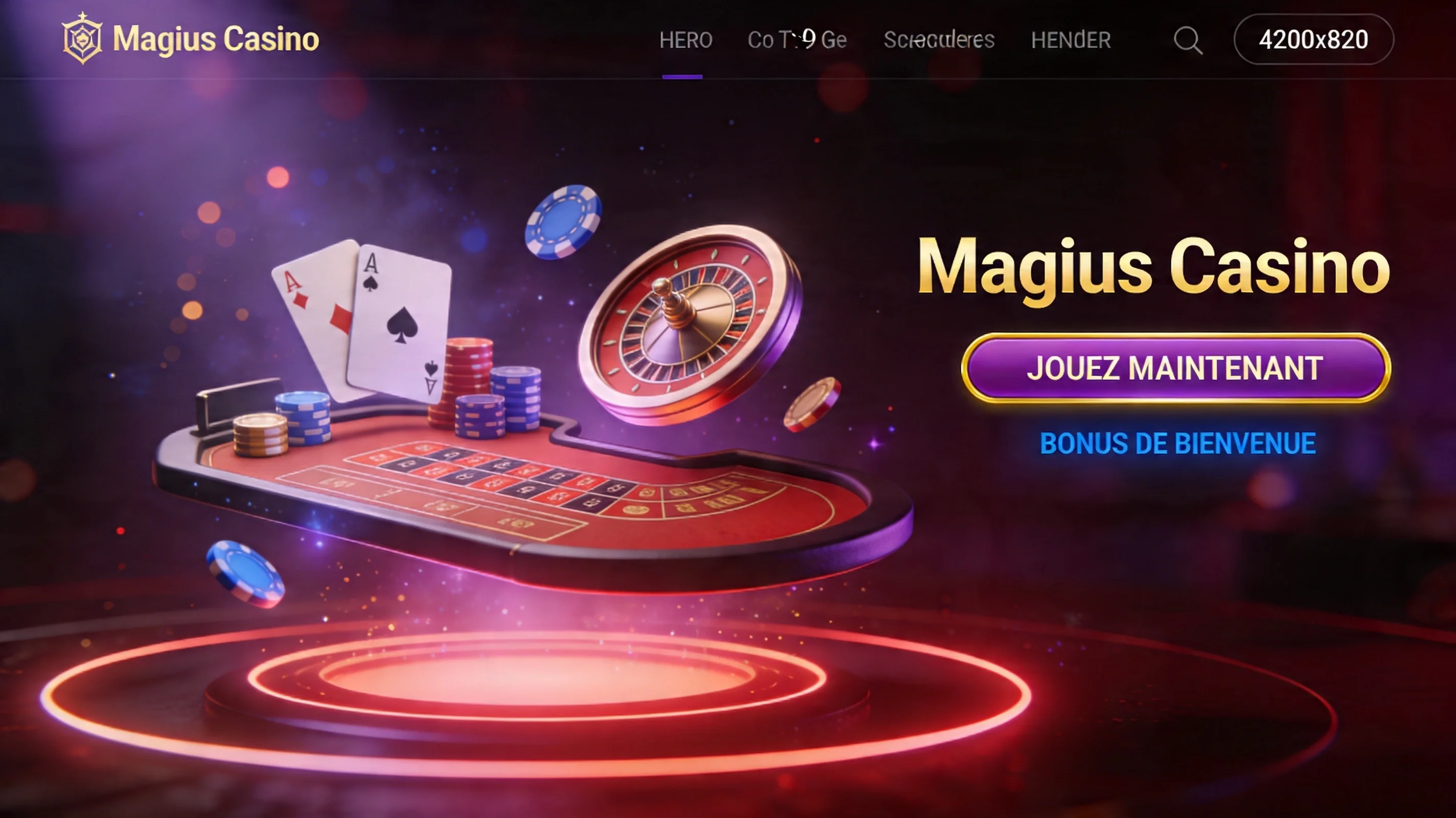 Ambiance premium de Magius Casino en ligne prête à convertir